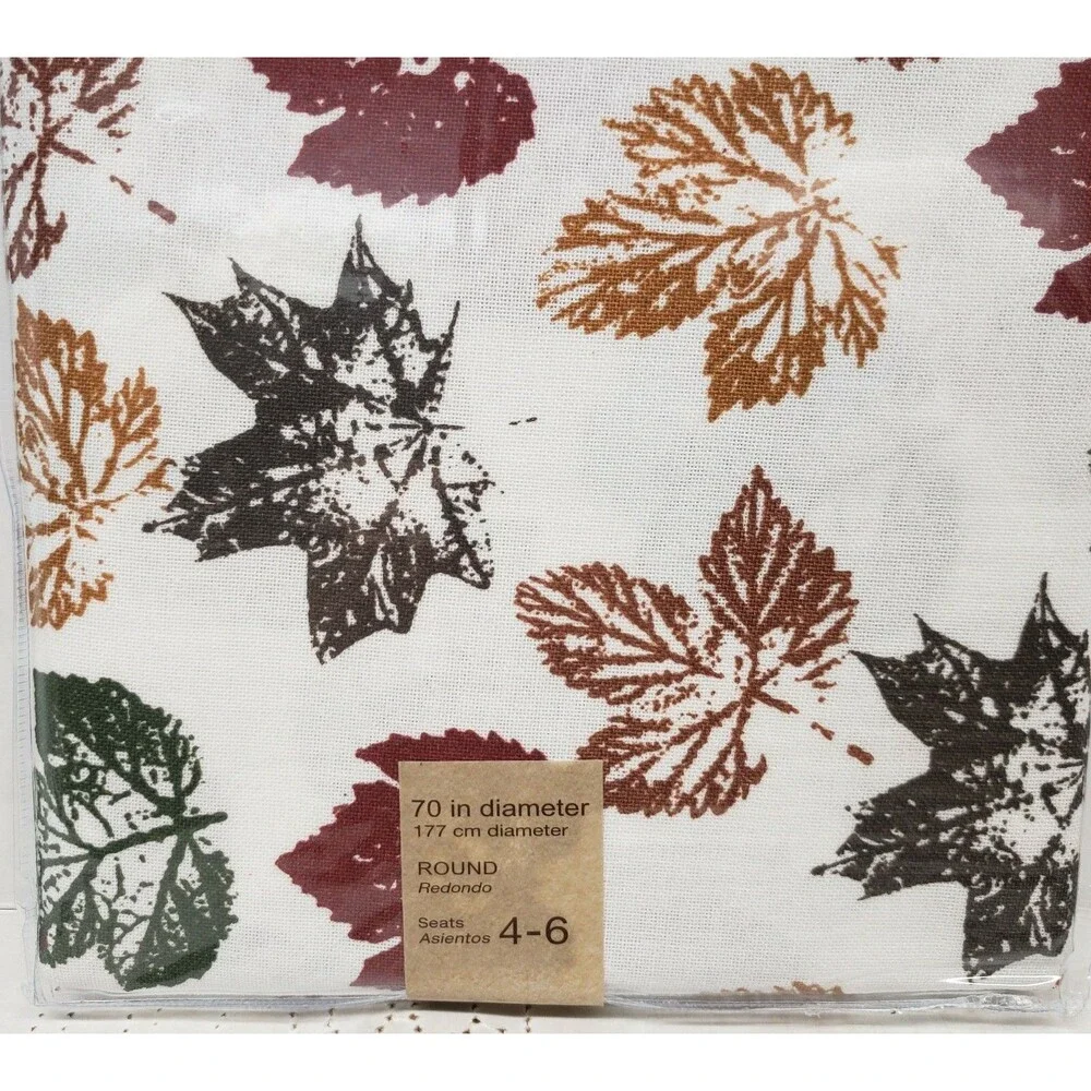 Printed Fabric Tablecloth 70